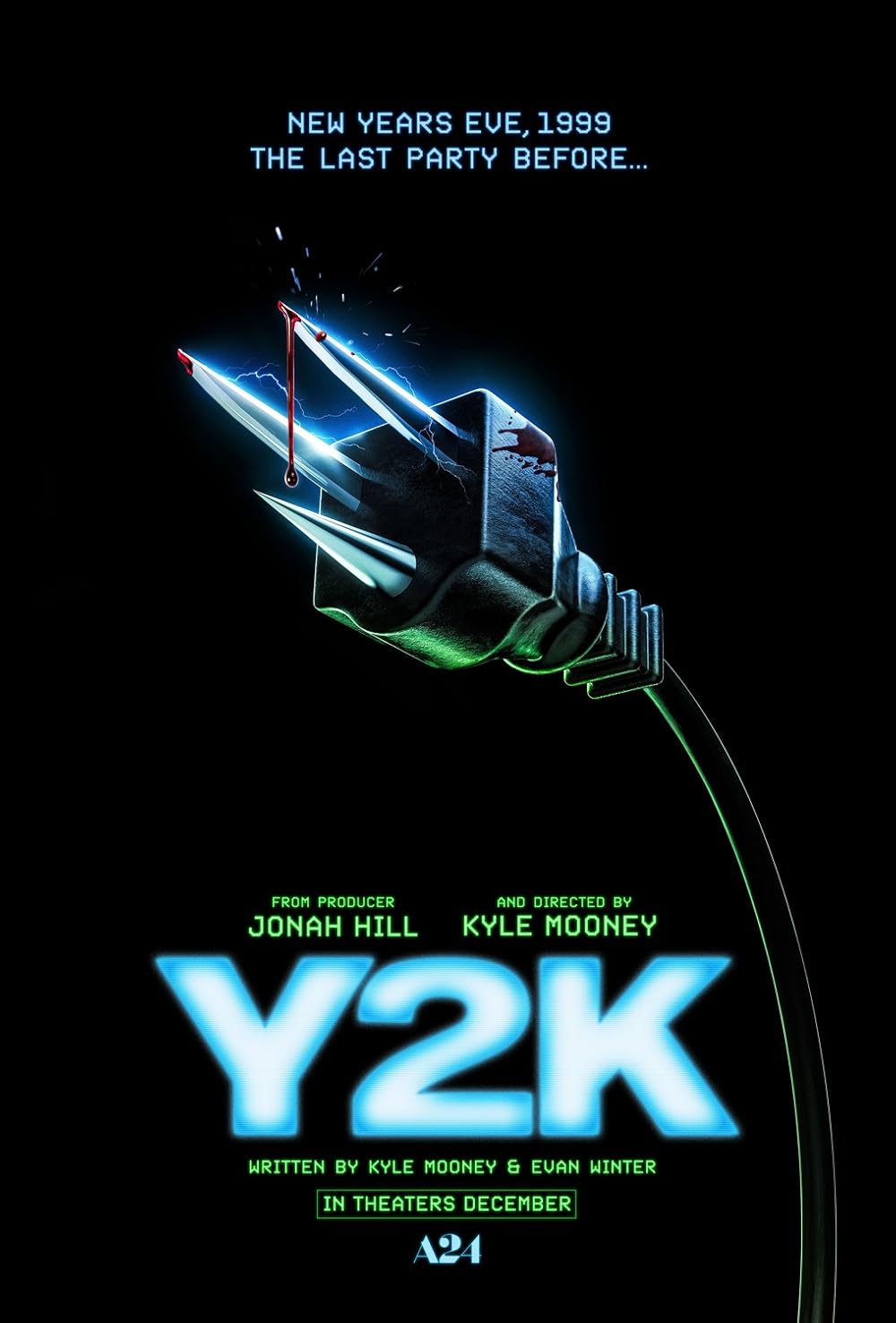 Showtime for Y2K playing January 1st, 2025 at 845 PM Hyland Cinema